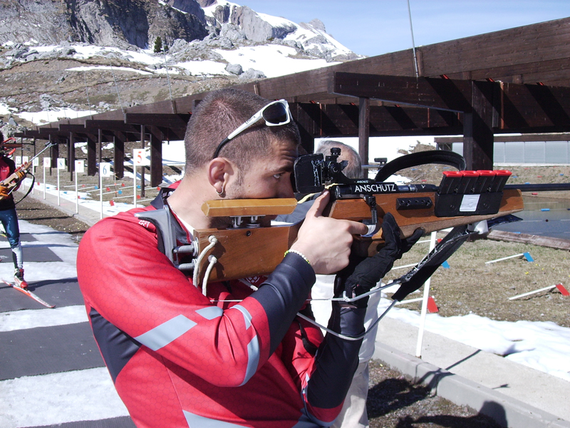 Xabier Mac&iacute;as Campe&oacute;n de Espa&ntilde;a de Biathl&oacute;n en la prueba de Sprint